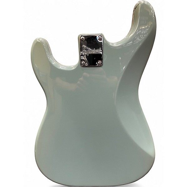 Used Fender Squire Ice Blue Metallic Solid Body Electric Guitar
