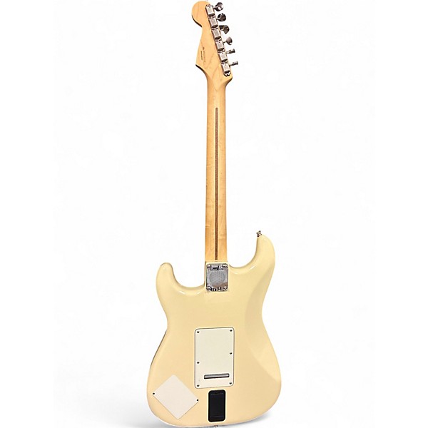 Used Fender EOB SUSTAINER STRATOCASTER Vintage White Solid Body Electric Guitar