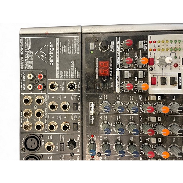 Used Behringer Xenyx X1204USB Unpowered Mixer