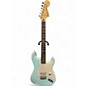 Used Fender Tom Delonge Signature Stratocaster Daphne Blue Solid Body Electric Guitar thumbnail