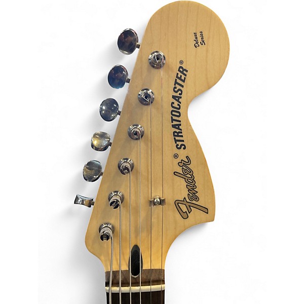 Used Fender Tom Delonge Signature Stratocaster Daphne Blue Solid Body Electric Guitar