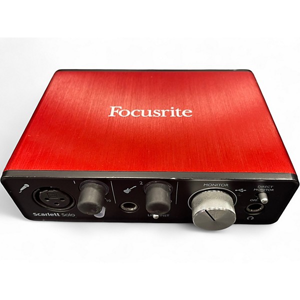 Used Focusrite Scarlett Solo Gen 2 Audio Interface