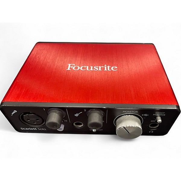 Used Focusrite Scarlett Solo Gen 2 Audio Interface