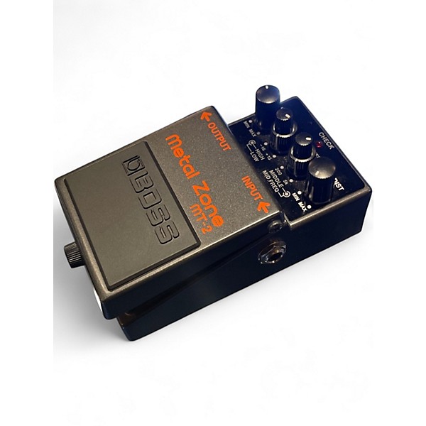 Used BOSS MT2 Metal Zone Distortion Effect Pedal