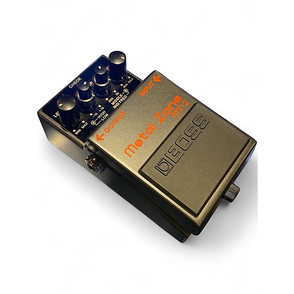 Used BOSS MT2 Metal Zone Distortion Effect Pedal