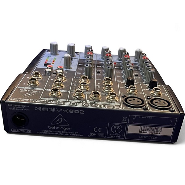 Used Behringer Xenyx 802 Unpowered Mixer