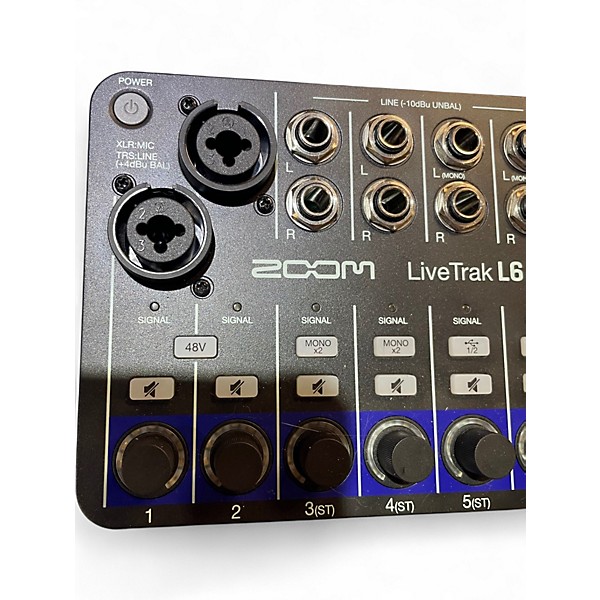 Used Zoom Livetrak L6 Digital Mixer