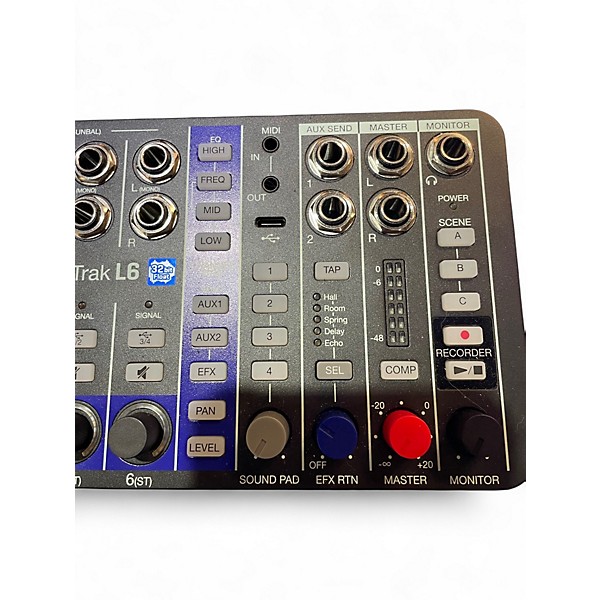 Used Zoom Livetrak L6 Digital Mixer