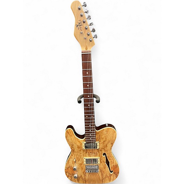 Used Michael Kelly 58 THINLINE Spalted Maple Hollow Body Electric Guitar