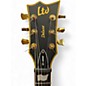 Used 2020s ESP EC1000 Deluxe Satin Black Solid Body Electric Guitar