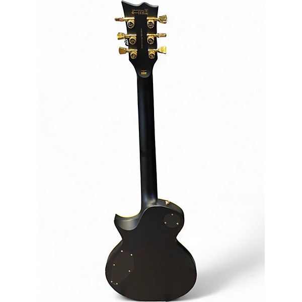 Used 2020s ESP EC1000 Deluxe Satin Black Solid Body Electric Guitar