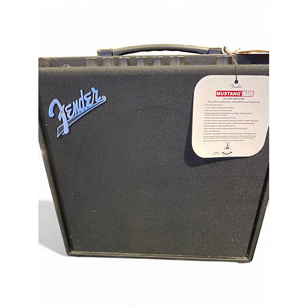 Used Fender Mustang LT50 50W 1x12 Guitar Combo Amp