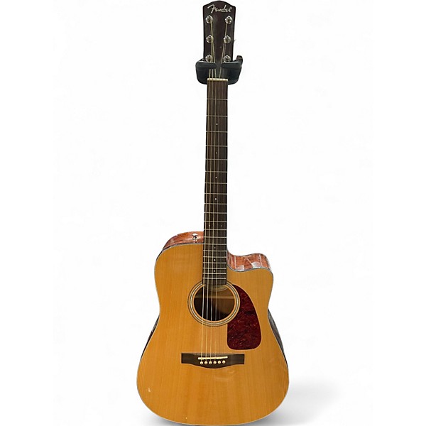 Used Fender CD140SCE Natural Acoustic Electric Guitar