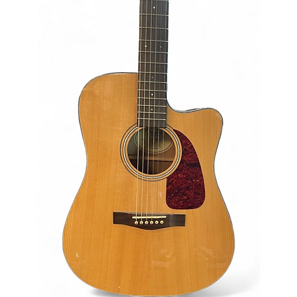 Used Fender CD140SCE Natural Acoustic Electric Guitar