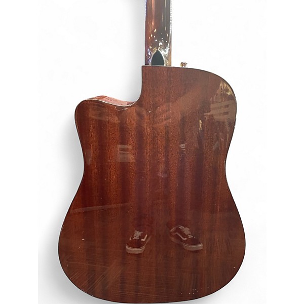 Used Fender CD140SCE Natural Acoustic Electric Guitar