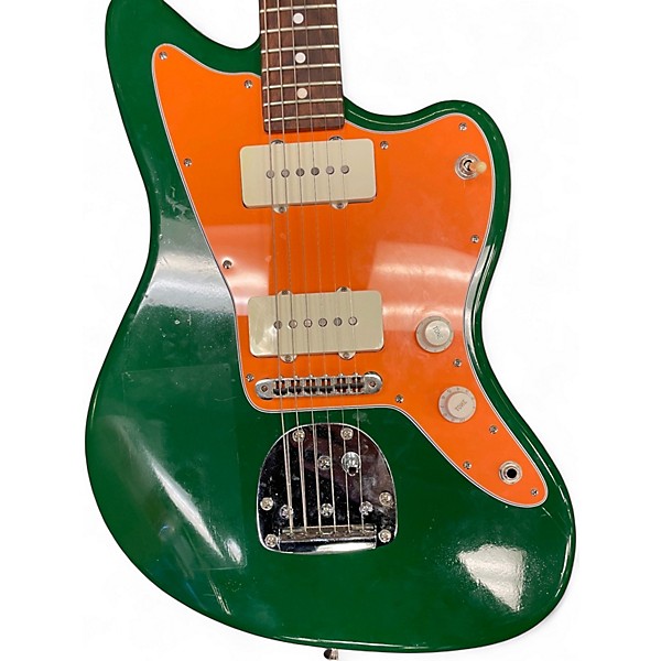Used Chc JAZZMASTER Green Solid Body Electric Guitar