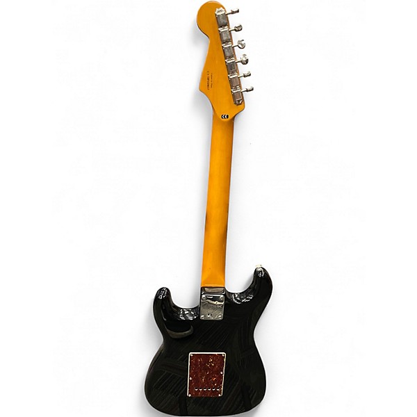 Used Fender modern player stratocaster short scale Black Solid Body Electric Guitar