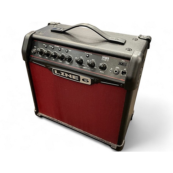 Used Line 6 SPIDER CLASSIC 15 Guitar Combo Amp