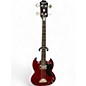 Used Epiphone sg bass Cherry Electric Bass Guitar thumbnail