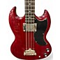 Used Epiphone sg bass Cherry Electric Bass Guitar