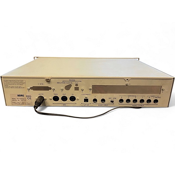 Used KORG Triton Rack Multi Effects Processor