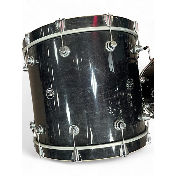 Used DW 5 Piece Performance Series Ebony Drum Kit