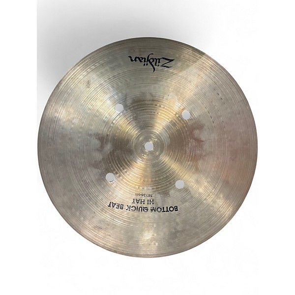 Used Zildjian 14in Quick Beat Hi Hat Bottom Cymbal