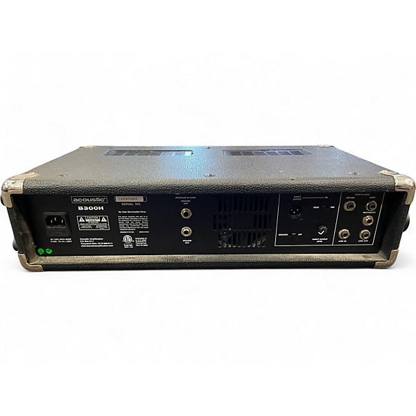 Used Acoustic B300H 300W Bass Amp Head
