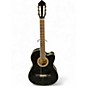 Used Lucero LCT250CE Black Classical Acoustic Electric Guitar thumbnail