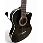 Used Lucero LCT250CE Black Classical Acoustic Electric Guitar
