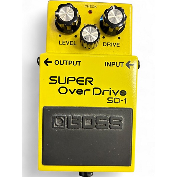 Used BOSS SD1 Super Overdrive Effect Pedal