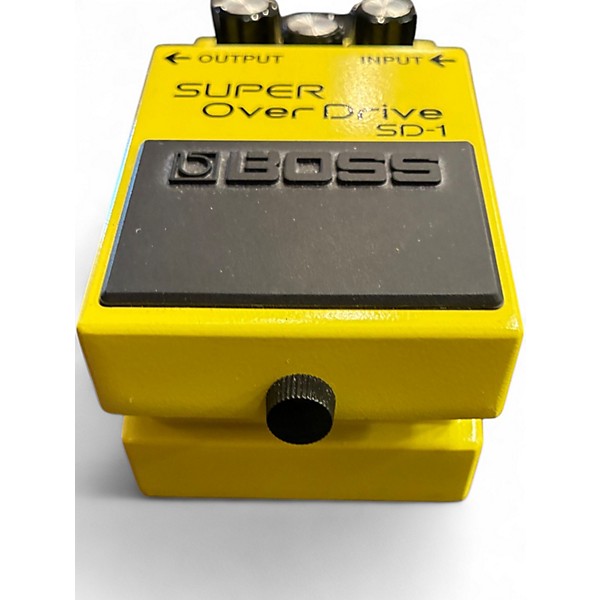 Used BOSS SD1 Super Overdrive Effect Pedal
