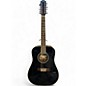Used Fender DG16E-12 Black 12 String Acoustic Guitar thumbnail