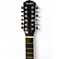 Used Fender DG16E-12 Black 12 String Acoustic Guitar