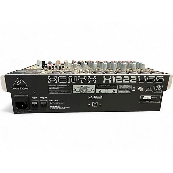 Used Behringer Xenyx X1222USB Unpowered Mixer