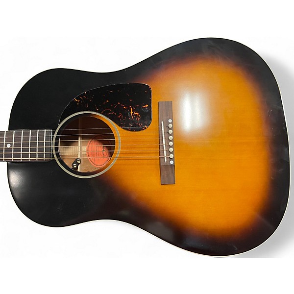 Used Epiphone 1942 Banner j45 2 Tone Sunburst Acoustic Electric Guitar