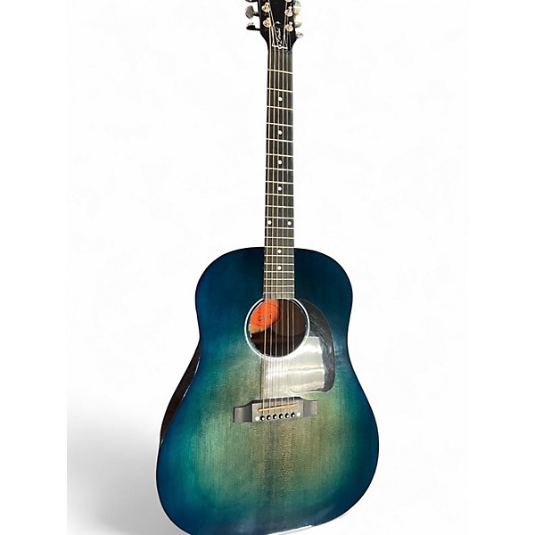 Used Gibson J45 Limited Blue Acoustic Electric Guitar
