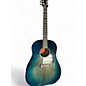Used Gibson J45 Limited Blue Acoustic Electric Guitar thumbnail