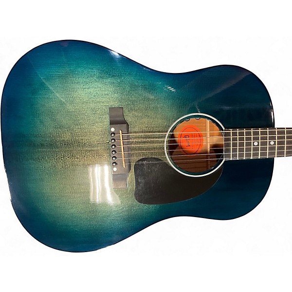 Used Gibson J45 Limited Blue Acoustic Electric Guitar