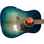 Used Gibson J45 Limited Blue Acoustic Electric Guitar