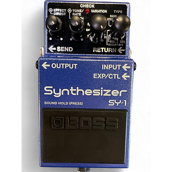 Used BOSS SY1 SYNTHESIZER Effect Pedal