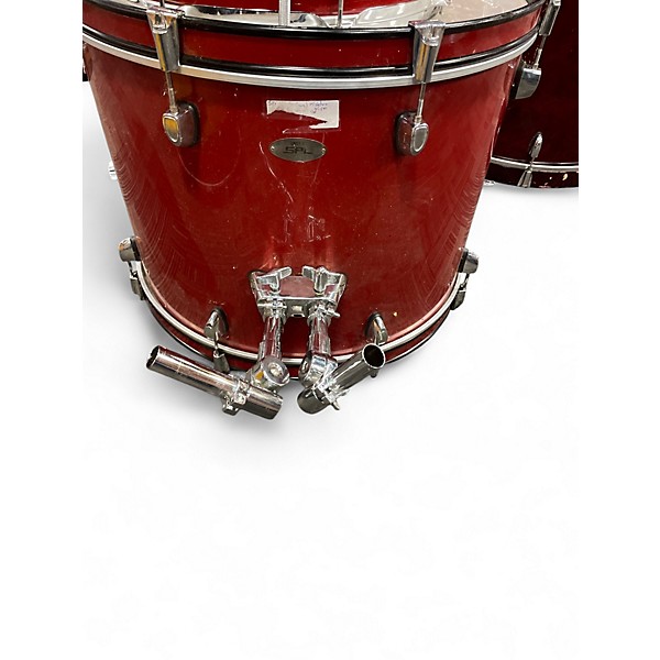 Used SPL 5 Piece UNITY II Red Drum Kit