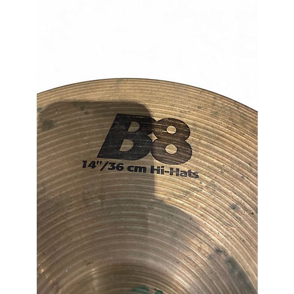 Used SABIAN 14in B8 Hi Hat Pair Cymbal