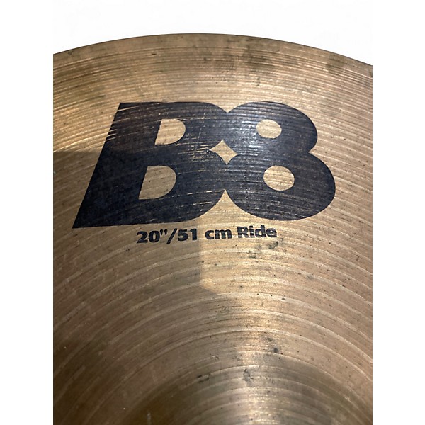 Used SABIAN 20in B8 Ride Cymbal
