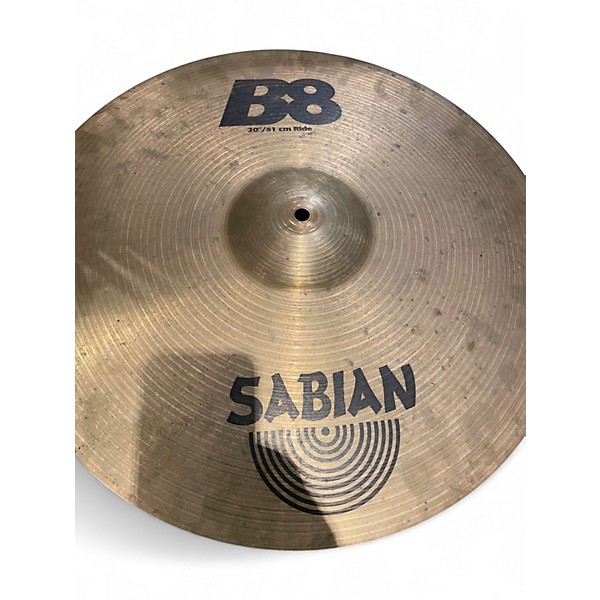 Used SABIAN 20in B8 Ride Cymbal
