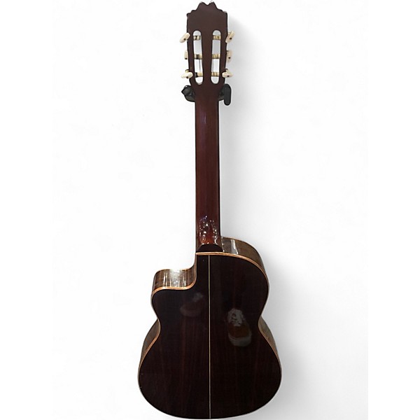 Used Espana cscr Natural Classical Acoustic Electric Guitar