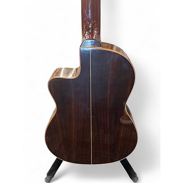 Used Espana cscr Natural Classical Acoustic Electric Guitar