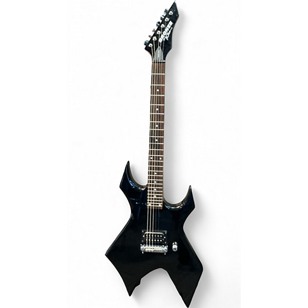 Used B.C. Rich Bronze Series Warlock Black Solid Body Electric Guitar