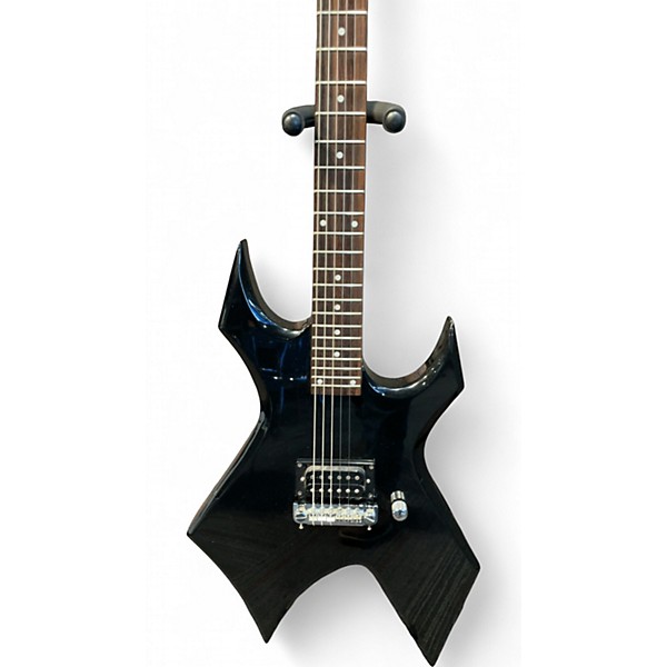 Used B.C. Rich Bronze Series Warlock Black Solid Body Electric Guitar