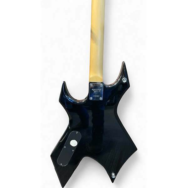 Used B.C. Rich Bronze Series Warlock Black Solid Body Electric Guitar